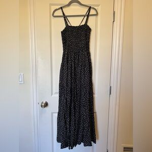 Abercrombie & Fitch Black and White Maxi Dress